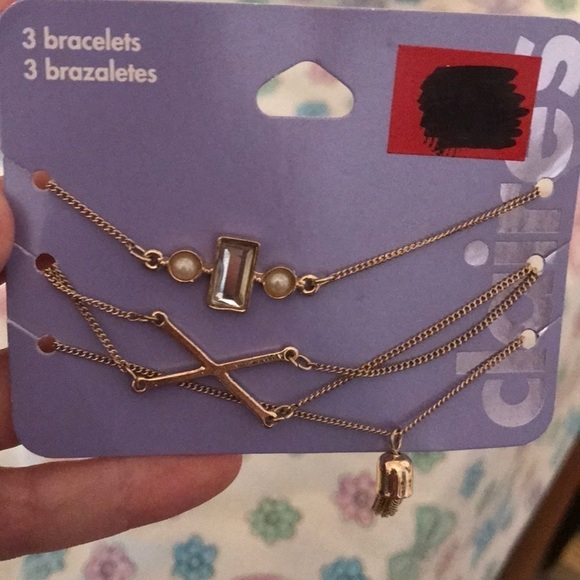 CLAIRE’S bracelets three included - Picture 1 of 1